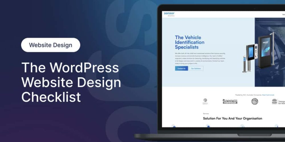 The WordPress Website Design Checklist